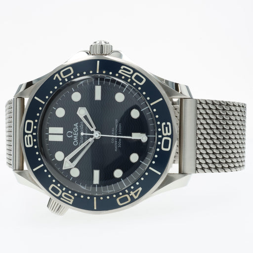 Omega Seamaster James Bond 007 Blue Dial Stainless Steel 210.30.42.20.03.002