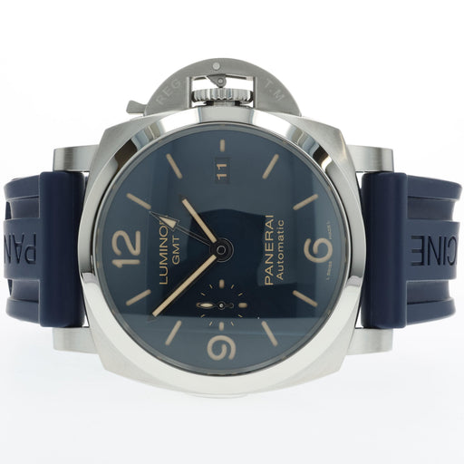 Panerai Luminor 1950 GMT Automatic 44mm Blue Dial Stainless Steel PAM01033