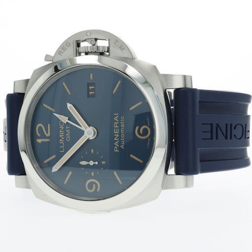 Panerai Luminor 1950 GMT Automatic 44mm Blue Dial Stainless Steel PAM01033