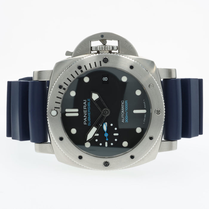 Panerai Luminor Submersible Automatic Black Dial 42mm Stainless Steel PAM00973