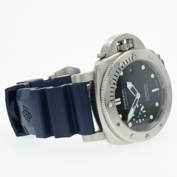 Panerai Luminor Submersible Automatic Black Dial 42mm Stainless Steel PAM00973