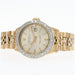 Rolex Lady Datejust Custom Diamond Bezel Solid 18kt Yellow Gold 6701