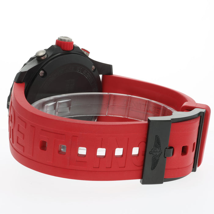 Breitling Endurance Pro Red Bretlight Chronograph Black Dial Quartz X82310