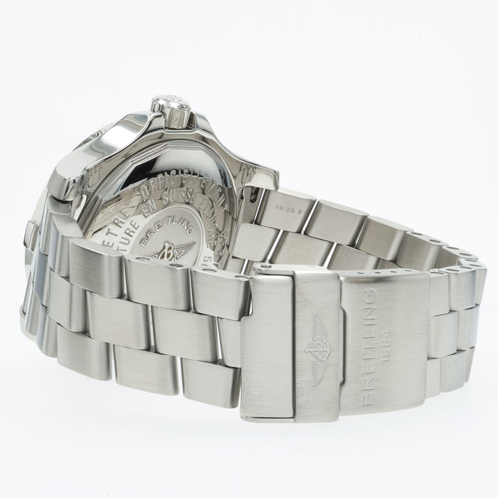 Breitling Colt Silver Dial Quartz 41mm Stainless Steel Automatic A74380