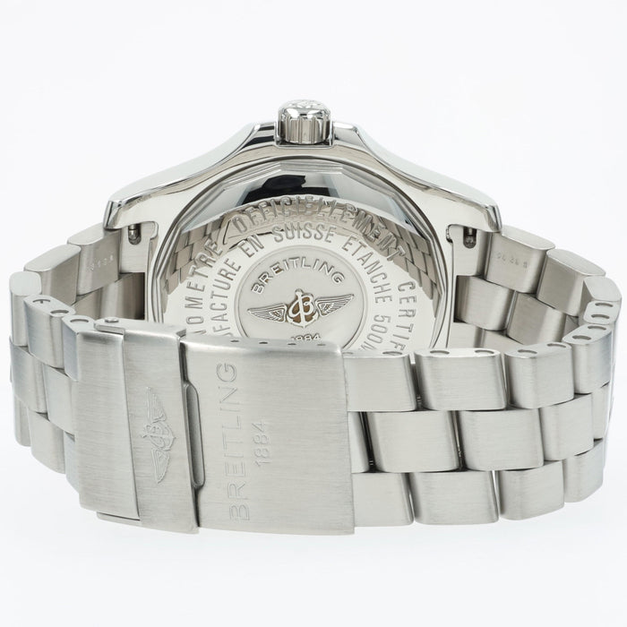 Breitling Colt Silver Dial Quartz 41mm Stainless Steel Automatic A74380