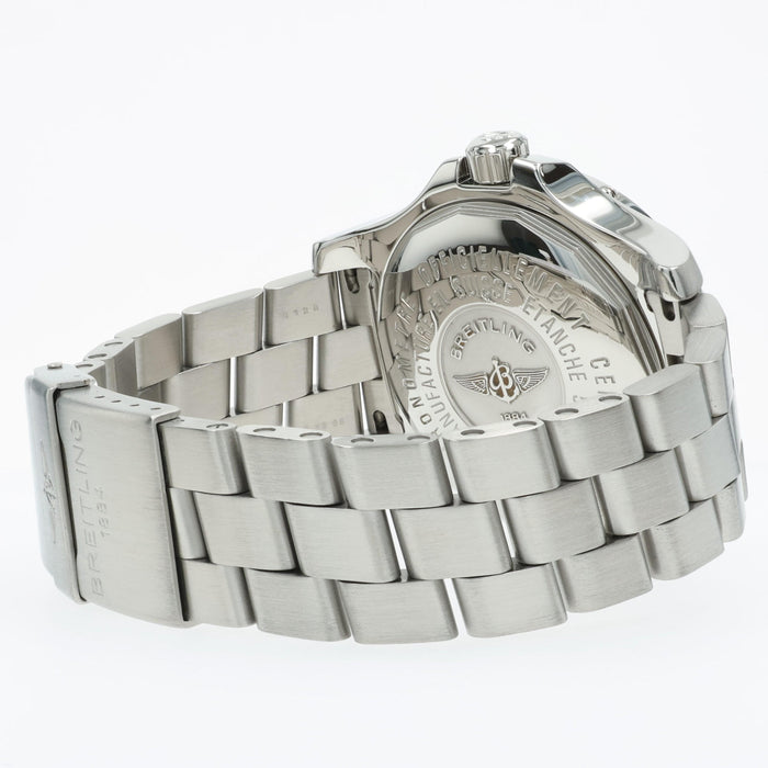 Breitling Colt Silver Dial Quartz 41mm Stainless Steel Automatic A74380