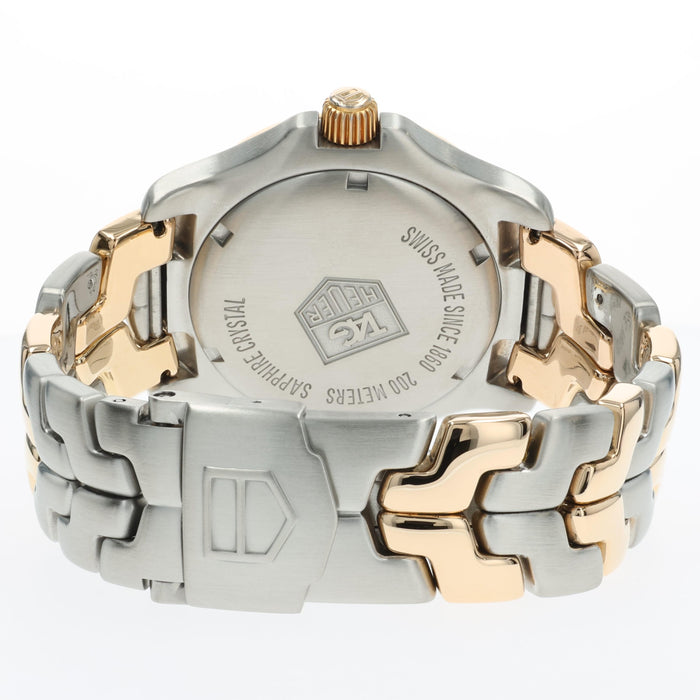 Tag Heuer Link Grey Dial 41mm Quartz 18kt Yellow Gold & Stainless Steel WT1151