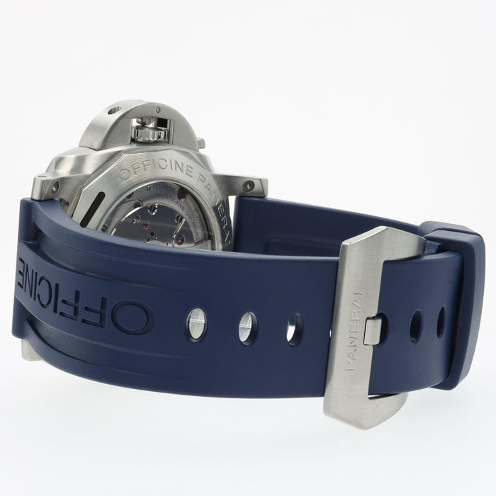 Panerai Luminor Marina GMT Blue Dial 10 Days 44mm Stainless Steel PAM00986