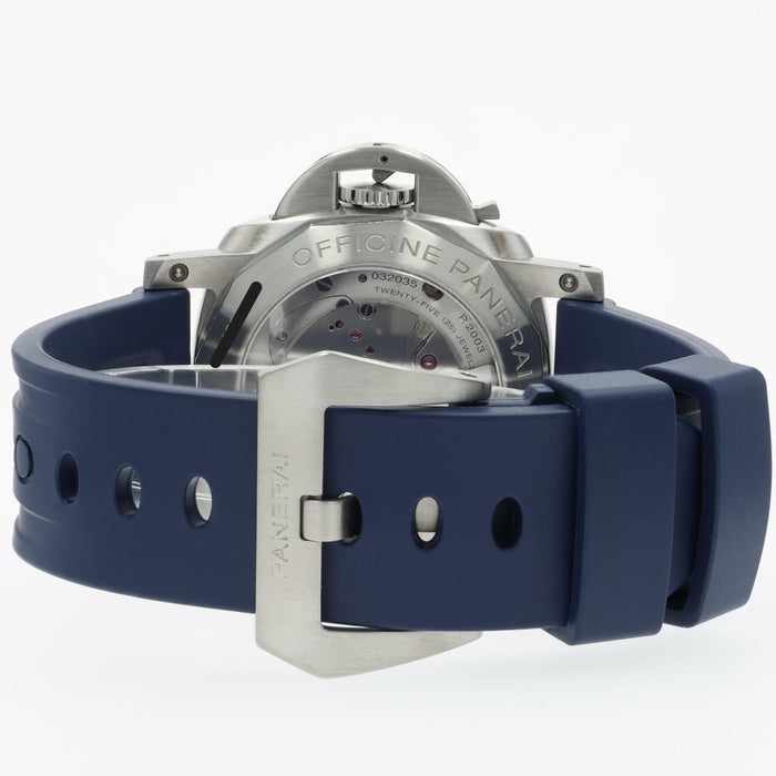 Panerai Luminor Marina GMT Blue Dial 10 Days 44mm Stainless Steel PAM00986