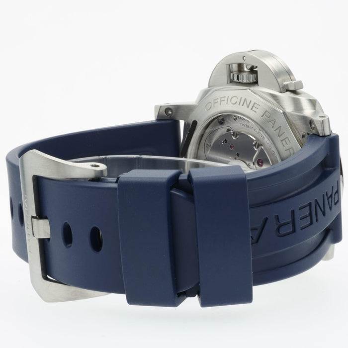 Panerai Luminor Marina GMT Blue Dial 10 Days 44mm Stainless Steel PAM00986
