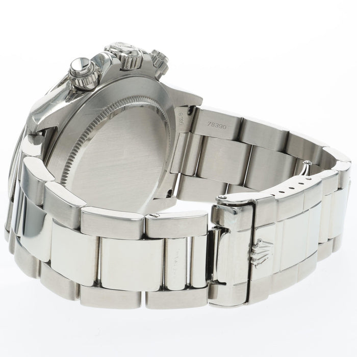 Rolex Daytona Zenith White Dial Inverted 6 Chronograph Stainless Steel 16520