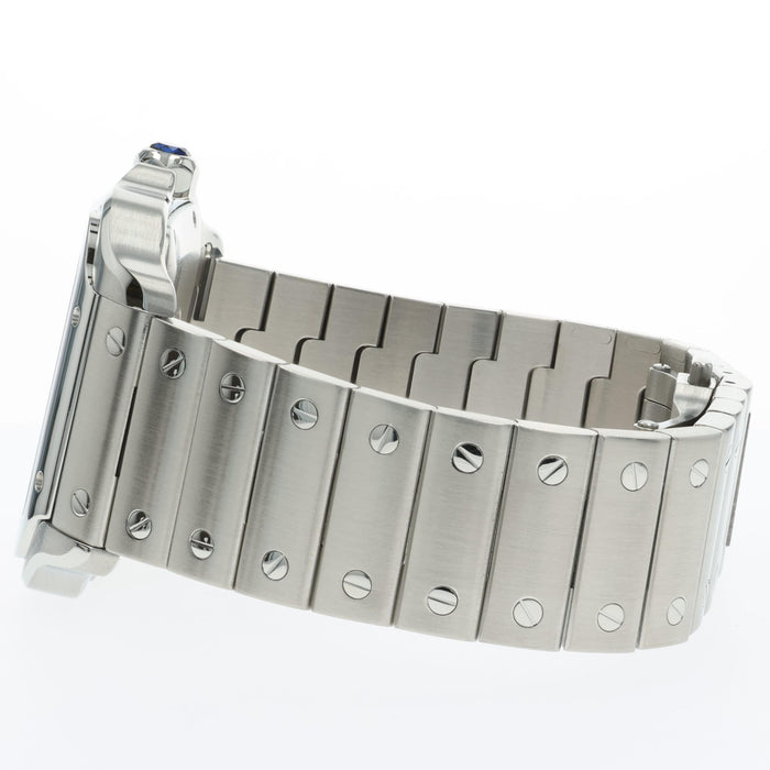 Cartier Santos De Cartier Large Silver Dial Automatic Steel WSSA0018 4072