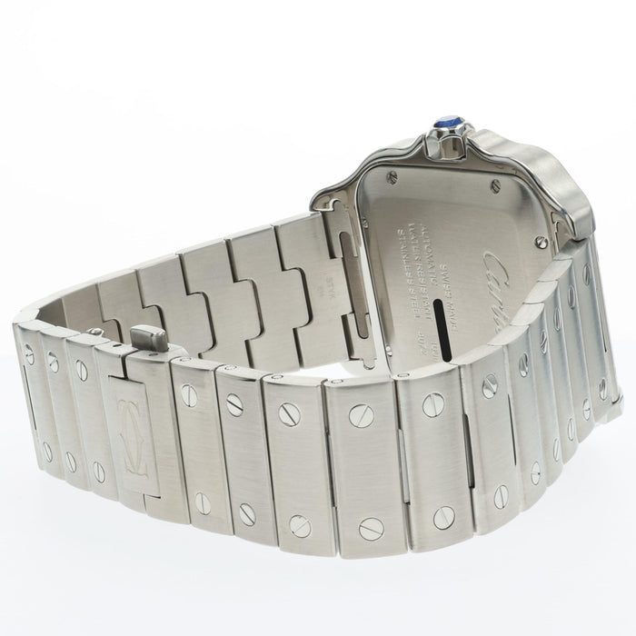 Cartier Santos De Cartier Large Silver Dial Automatic Steel WSSA0018 4072