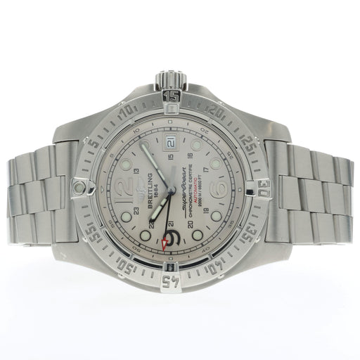 Breitling Superocean Steelfish Silver Dial Stainless Steel 44MM Automatic A17390