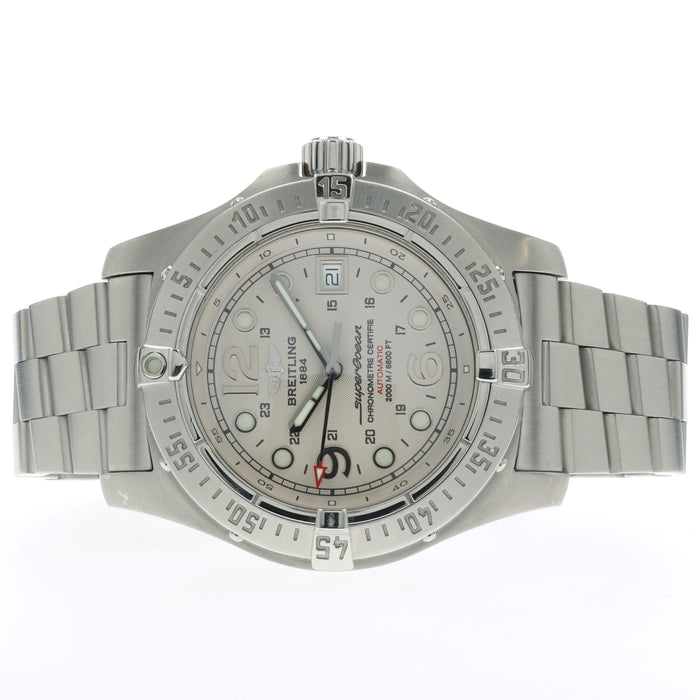 Breitling Superocean Steelfish Silver Dial Stainless Steel 44MM Automatic A17390