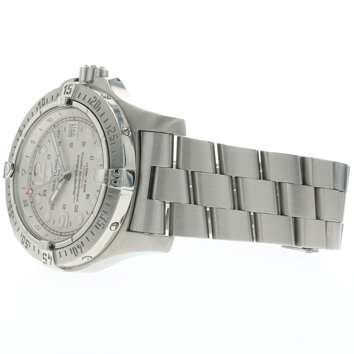 Breitling Superocean Steelfish Silver Dial Stainless Steel 44MM Automatic A17390