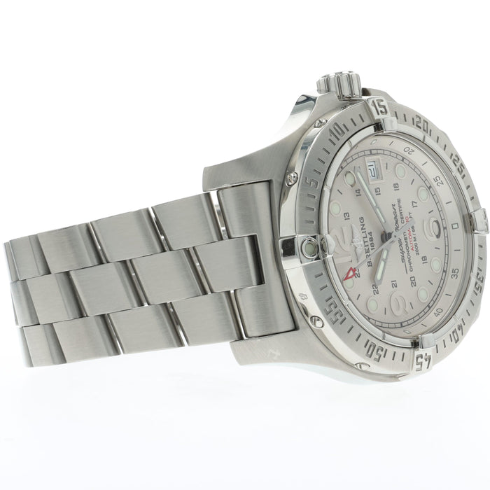 Breitling Superocean Steelfish Silver Dial Stainless Steel 44MM Automatic A17390