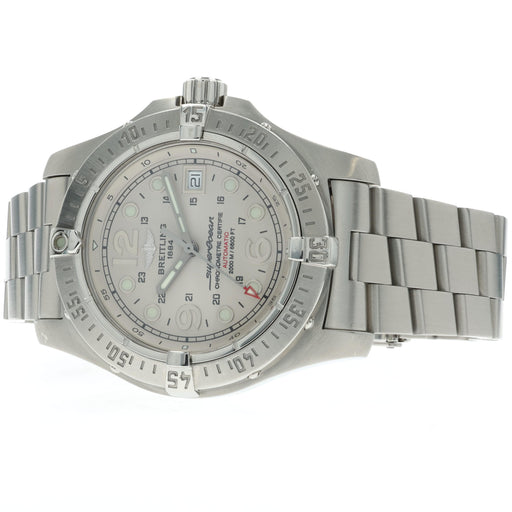 Breitling Superocean Steelfish Silver Dial Stainless Steel 44MM Automatic A17390