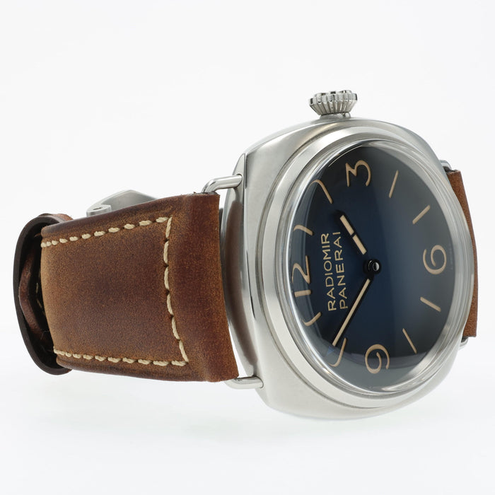 Panerai Radiomir Tre Giorni Blue Dial 45mm Stainless Steel PAM01335