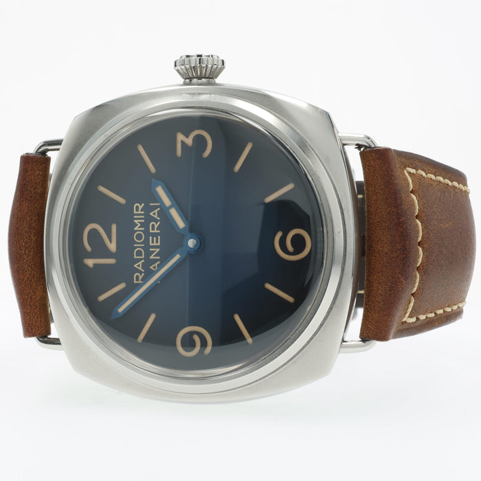 Panerai Radiomir Tre Giorni Blue Dial 45mm Stainless Steel PAM01335
