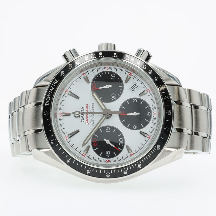 Omega Speedmaster White Dial Panda Chronograph Steel 323.30.40.40.04.001