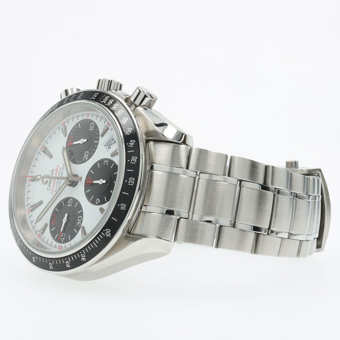 Omega Speedmaster White Dial Panda Chronograph Steel 323.30.40.40.04.001