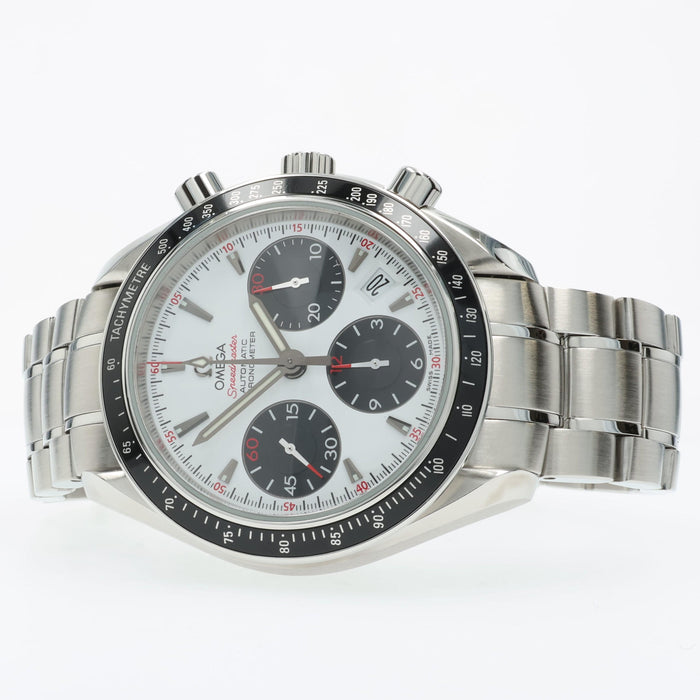 Omega Speedmaster White Dial Panda Chronograph Steel 323.30.40.40.04.001