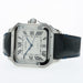 Cartier Santos XL Blue Strap Stainless Steel 39mm Automatic WSSA0018-4072