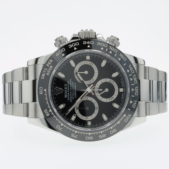 Rolex Daytona Black Dial Automatic Chronograph 40mm Stainless Steel 116500LN