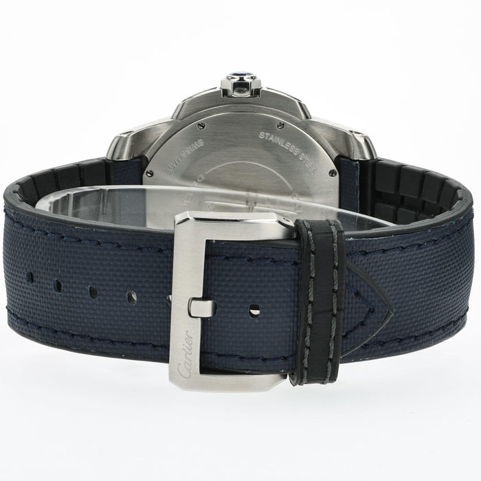 Cartier Calibre de Cartier Stainless Steel 42MM Blue Dial WSCA0010 3729
