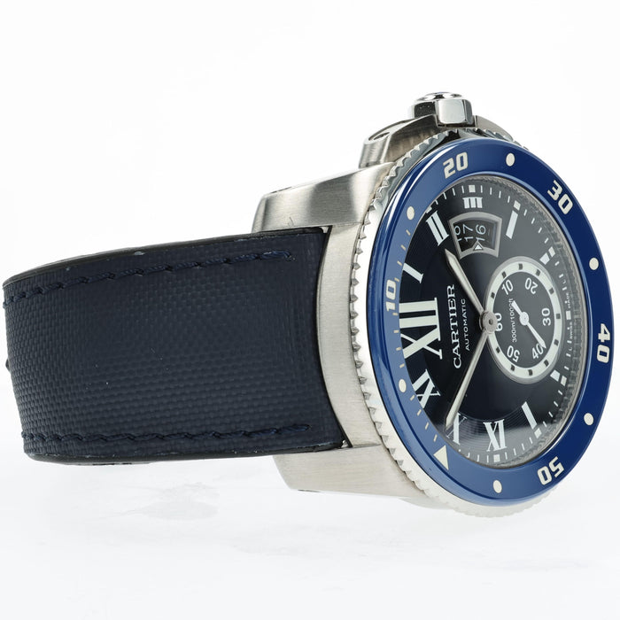 Cartier Calibre de Cartier Stainless Steel 42MM Blue Dial WSCA0010 3729
