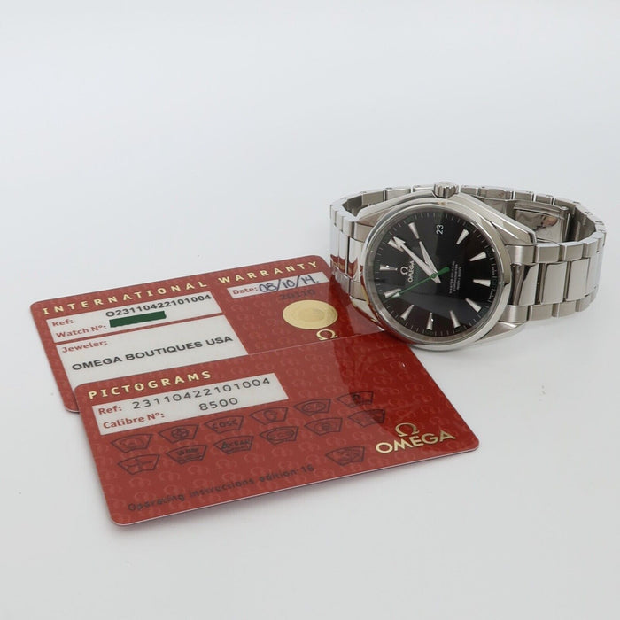 Omega Seamaster Aqua Terra Black Dial 41.5MM Stainless Steel 231.10.42.21.01.004