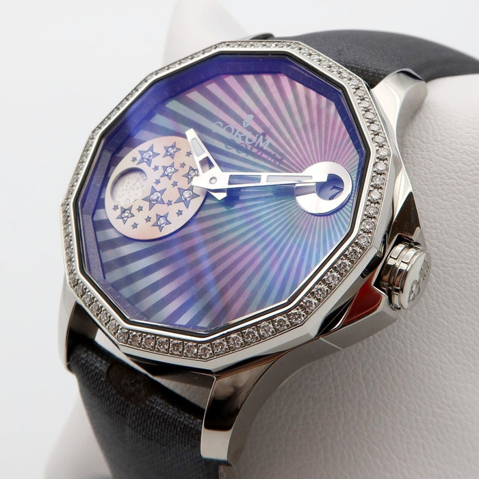 Corum Admirals Cup Legend Mystery Moon Ladies Mother of Pearl 384.101.47/F149