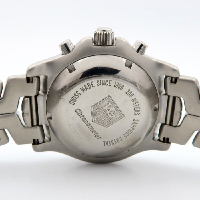 TAG Heuer Link Chronograph Silver Dial 42MM Automatic Stainless Steel CT5113