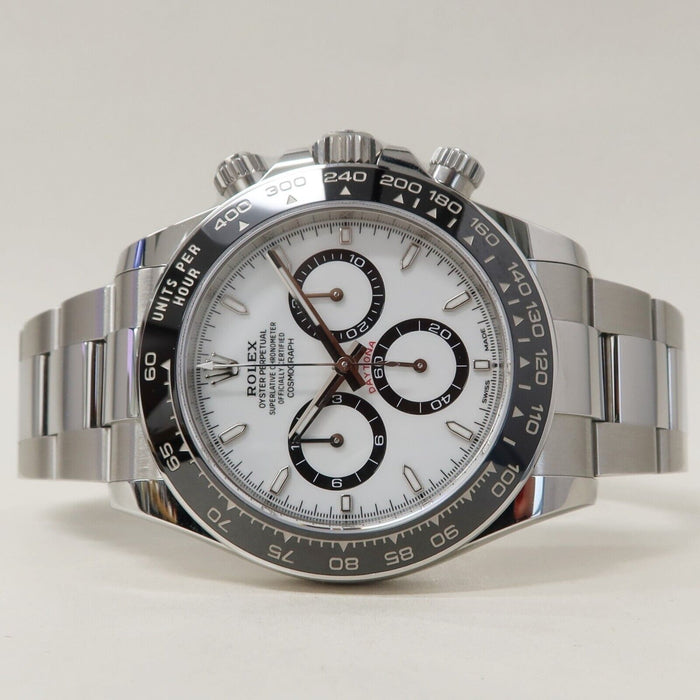 Rolex Daytona White Dial Panda Chronograph 40MM Automatic Steel 126500LN