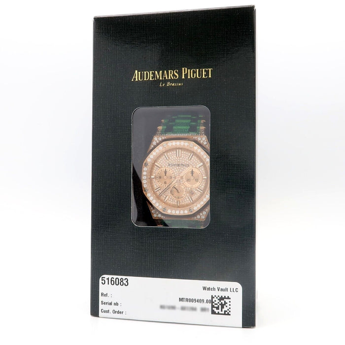 Audemars Piguet Royal Oak Chronograph 18K Rose Gold Diamond 26333OR.ZZ.1222OR.01