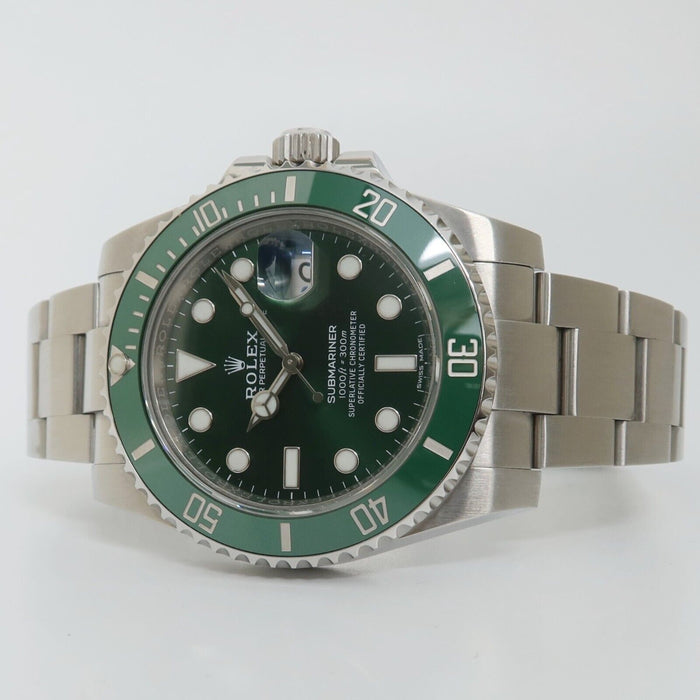 Rolex Submariner Date "Hulk" Green Dial Stainless Steel Oyster 40MM 116610LV