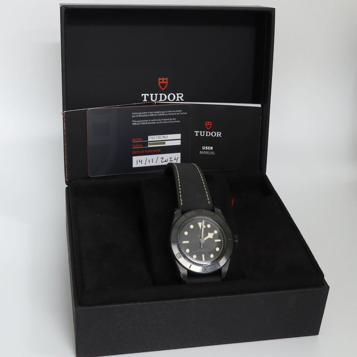 Tudor Black Bay Black Dial Ceramic 41MM Automatic 200M 79210CNU