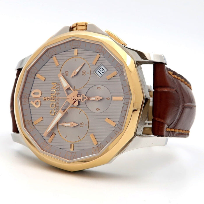 Corum Admiral's Cup Legend 42 Chronograph 18K Gold & Steel 984.101.24-0F02-FH11