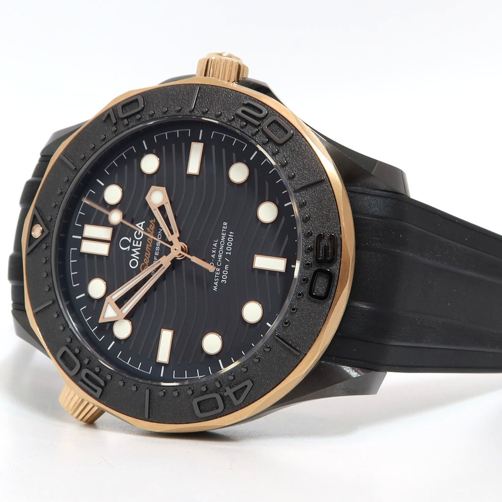 Omega Seamaster Diver 300M Black Ceramic & 18kt Gold 43.5MM 210.62.44.