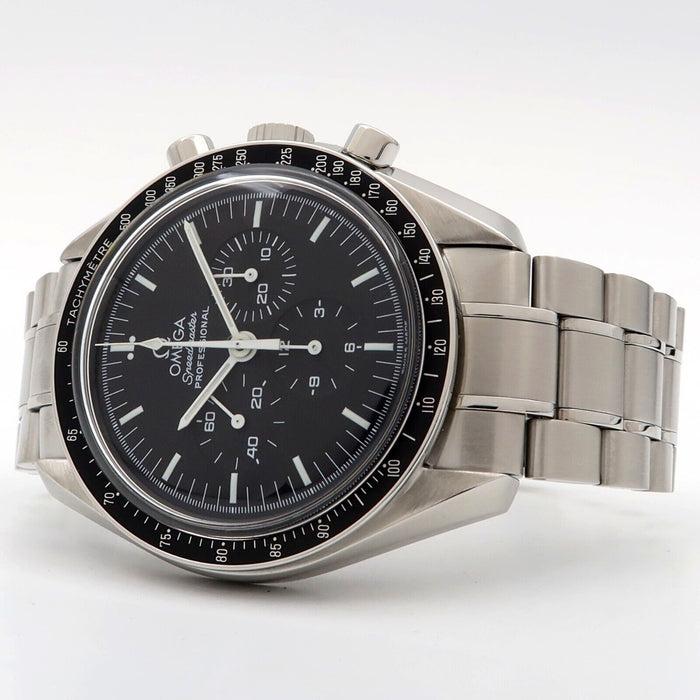 Omega Speedmaster Professional Moonwatch Chrono Black Dial Manual Wind 3570.50