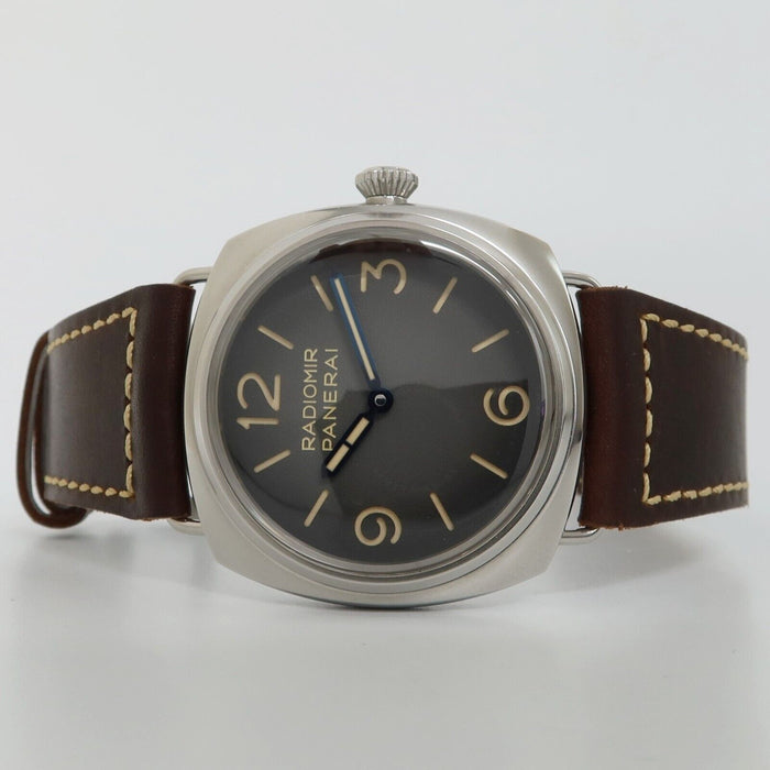 Panerai Radiomir Tre Giorni Stainless Steel 45MM Grey Dial Manual Wind PAM01334