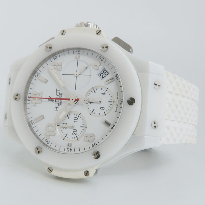 Hublot Big Bang Aspen White Ceramic/Titanium 41MM Chronograph 342.CH.230.RW