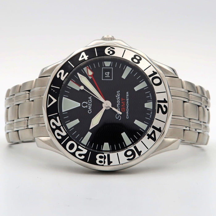 Omega Seamaster GMT 50th Anniversary Black Dial 41MM Automatic Steel 2534.50