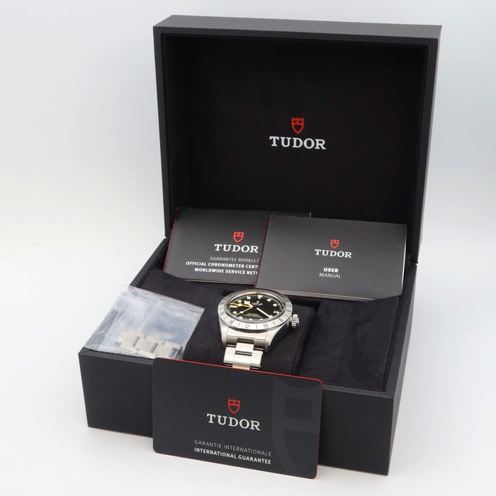 Tudor Black Bay Pro GMT 39MM Black Dial Automatic Stainless Steel Bx/Prs 79470