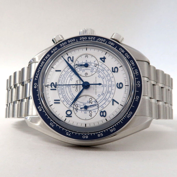 Omega Chronoscope Co-axial Chrono Silver Dial 43MM Manual 329.30.43.51.02.001