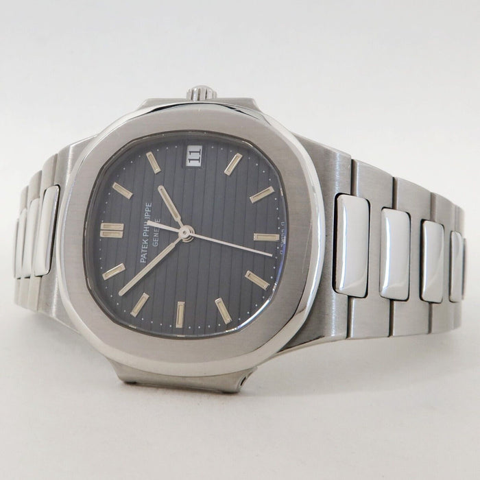 Patek Philippe Nautilus Stainless Steel Black Dial Quartz 33MM 3900