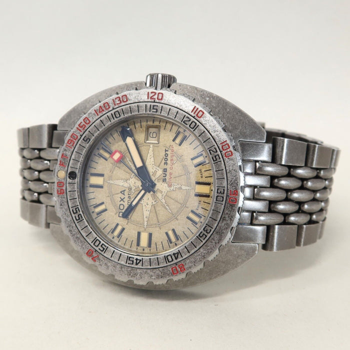 Doxa Sub 300T Clive Cussler Compass Dial Automatic Stainless Steel 840.80.031.15