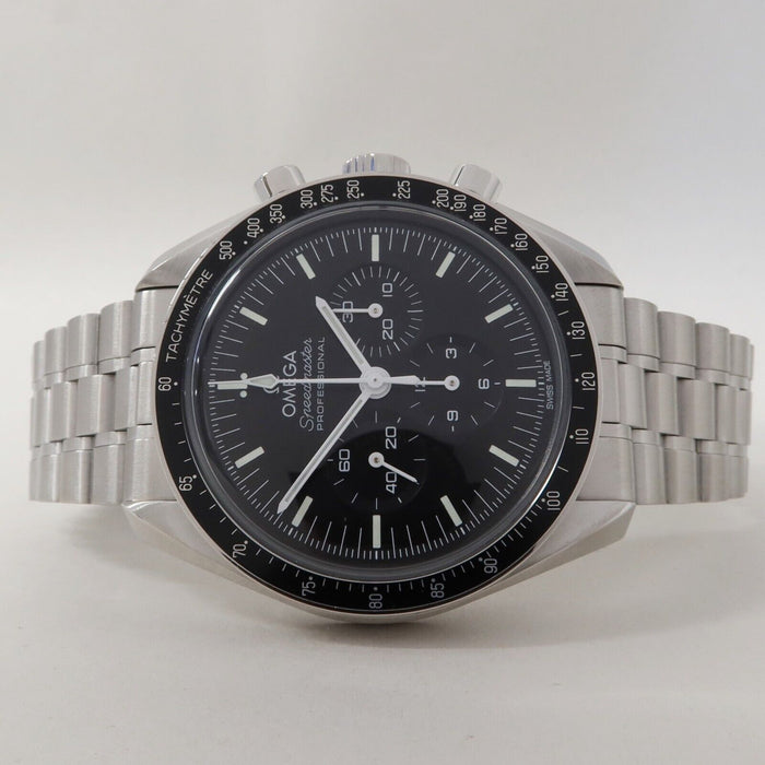 Omega Speedmaster Moonwatch Black Dial Hesalite 42MM Manual 310.30.42.50.01.001