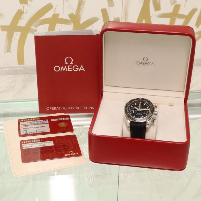 Omega Seamaster Planet Ocean Chronograph Black Dial Steel 232.32.46.51.01.005